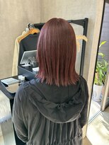 トリコ(ToricO) ピンクブラウン ローズブラウン 切りっぱなし
