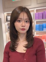 アマニ ヘアー ホスピタル(AMANI. HAIR HOSPITAL)&nbsp;AMANI レイヤースタイルマロングレージュ