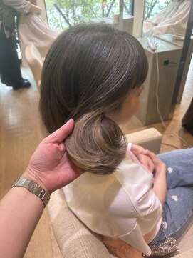 フェイス ネクスト ビューティー(Face next beauty) 耳にかけた瞬間、可愛いが見えるインナーカラー