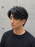 【メンズクーポン】メンズカット＋フェザーパーマ