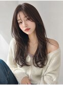 韓国風レイヤーカット/顔周りカット/シースルーバング/焼津/焼津