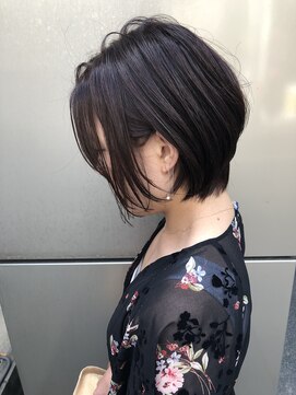 グランドライン(GRAND LINE) 《GRANDLINE松本祐太朗》くびれ耳かけひし形ショート