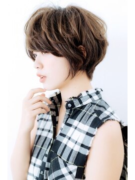 ティファ 二子玉川(Tiffa) 大人かわいい小顔耳かけバレイヤージュとろみワンカールボブ