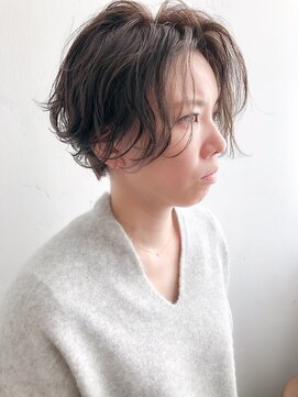 リベッタ(Ribetta) ハンサムショート＋ラフウェーブ