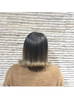 アクト 原宿(ACT)&nbsp;グラデーションベージュ×外ハネ