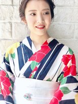 ヘアメイク マリア 福岡天神西通り(hair make MARIA)&nbsp;ＭＡＲＩＡ ◆ YUKATA　collection 1ヘア＆浴衣　￥4200