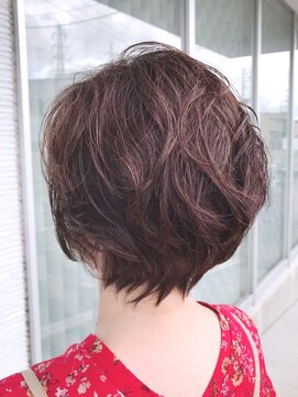 アメイジングヘアー 美沢店(AMAZING HAIR) 【AMAZING HAIR 美沢店/溝手】立体感ふんわり丸みショート