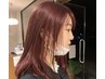 【ダメージレス施術◎】カット+カラー+髪質改善トリートメント ¥14,850