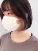 インナーカラー　イヤリングカラー