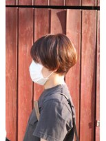 ココアール けやき通り(COCO.R)&nbsp;マッシュヘア＆耳掛けアレンジ「ちょっとクセ毛」