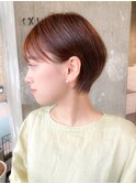 大人可愛いタイトショートボブ/30代40代50代/表参道