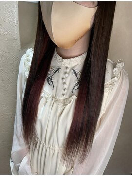 ハンナ 札幌(HANNAH) 赤メッシュ