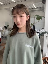 フィル(fil)&nbsp;ミディアム／ブリーチなし/ミルクティー