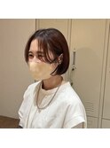 ミニボブとチークバング