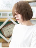 小顔ぶつ切りボブ外国人風大人ハイライトTb4上尾20代30代40代