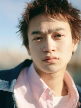 ディッセンバー 神宮前(December) メンズ スパイキーショートニュアンスパーマ 束感 メンズカット