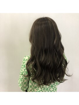 ジュール イオンモールKYOTO店(Jour) オリーブ×細めハイライト