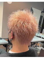 スキル(SKILL) スパイキーショート ピンクカラー