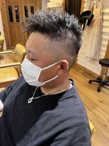 アヴァンス 天王寺店(AVANCE.) MEN'S HAIR フェード×サイドパート