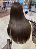 艶髪ベージュ/髪質改善ストレート