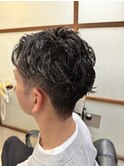 大人メンズカット 刈り上げヘア