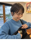 丸みショート