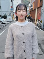 ツイギー 歩行町店(TWiGGY)&nbsp;切りっぱなしボブ