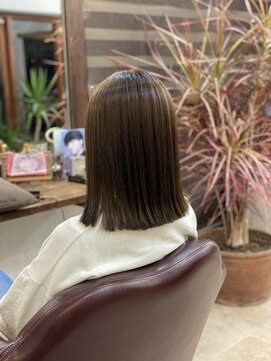 サターン バイ ギャラクシー(SATURN by GALAXY) 切りっぱなしボブ