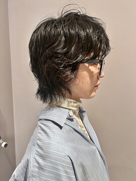 ナループロアオハナ(Nalu pu loa ohana) パーマスタイル/クリープパーマ/前髪パーマ/ウルフパーマ