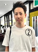 メンズ/前髪あげショート
