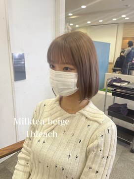 シェノン 武庫之荘(CHAINON) シアーカラー×ミルクティーベージュ