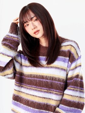 ガリカ 渋谷(Gallica) しっとりまとまるワンカールストレートレイヤー