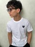 メンズカット＋デザインパーマ　￥13200