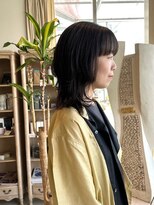 オブジェ シエル(obje't ciel)&nbsp;【obje't ciel】ウルフカット/顔周りレイヤー【山口紗季】