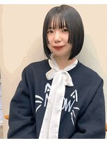 姫カットミニボブ