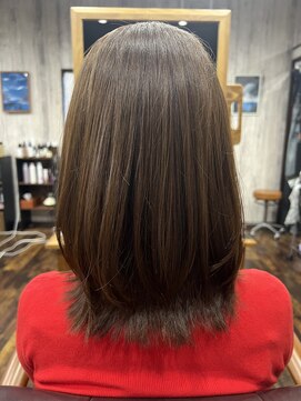 アイリーファンビリ(irie fambilly) ふんわりレイヤースタイル×くすみベージュ