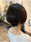 ショートボブ/ボブ/ショート/ヘアドネーション/レイヤーカット