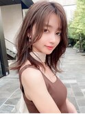 【NEW OPEN】小顔前髪あり後れ毛サイドバングメルティカラー