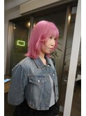 ピンクミディアムレイヤー