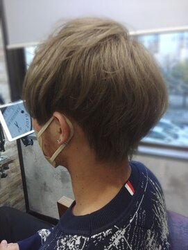 アトリエナガノ(atelier nagano) ツーブロック/メンズパーマ/センターパート/ニュアンスパーマ