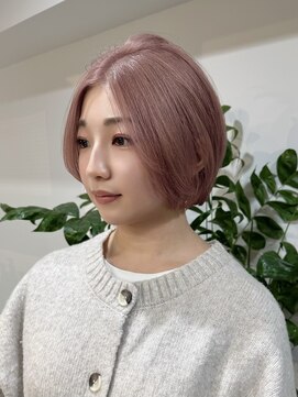 サンク 原宿 表参道(cinq) ミルクティーベージュカラーミルクティーブラウンピンクベージュ