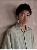 スパイキーショート/ニュアンスパーマ/メンズカット/メンズ