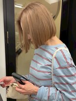 ジルブラン 土浦(JIL BLAN) ハイライトバレイヤージュダブルカラーケアブリーチ20代30代