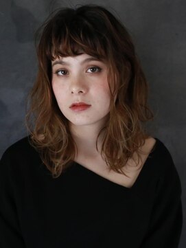 フリップビーアヴェダ(FLIP B AVEDA) 本八幡×ダメージレスパーマ×セミウェットなパーマミディ