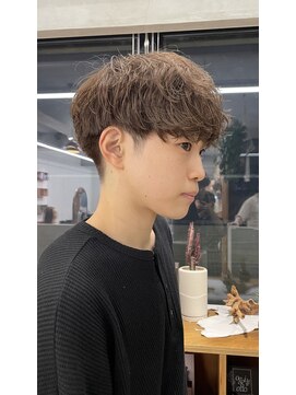 ナル(nalu.) メンズマッシュ/ニュアンスパーマ