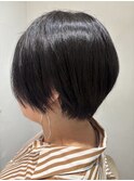 ハンサムショート 前下がりショート グラボブ