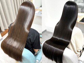 エルサザビューティー 神戸三宮(Elsa the beauty)の写真/［髪質改善/縮毛矯正特化］髪質改善サロンが選ぶ新世代トリートメント【水素トリートメント】で艶髪へ！