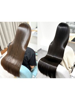 ［髪質改善/縮毛矯正特化］髪質改善サロンが選ぶ新世代トリートメント【水素トリートメント】で艶髪へ！