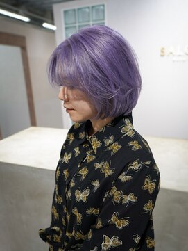 エン 栄店(enne) ココアベージュ/クラゲヘアー/ヘイリーボブ/小顔/栄/ボブ/黒髪