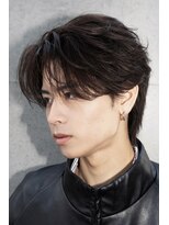 ラクーントウキョウ(RACCOON.TOKYO)&nbsp;【社会人向け】センターパート　フェザーパーマ